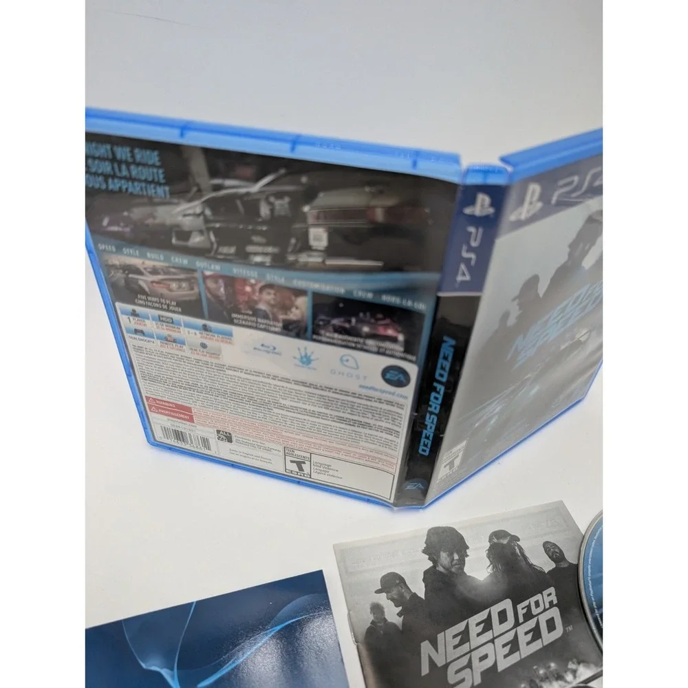Need for Speed PS4 PlayStation 4 Complete Clean Copy